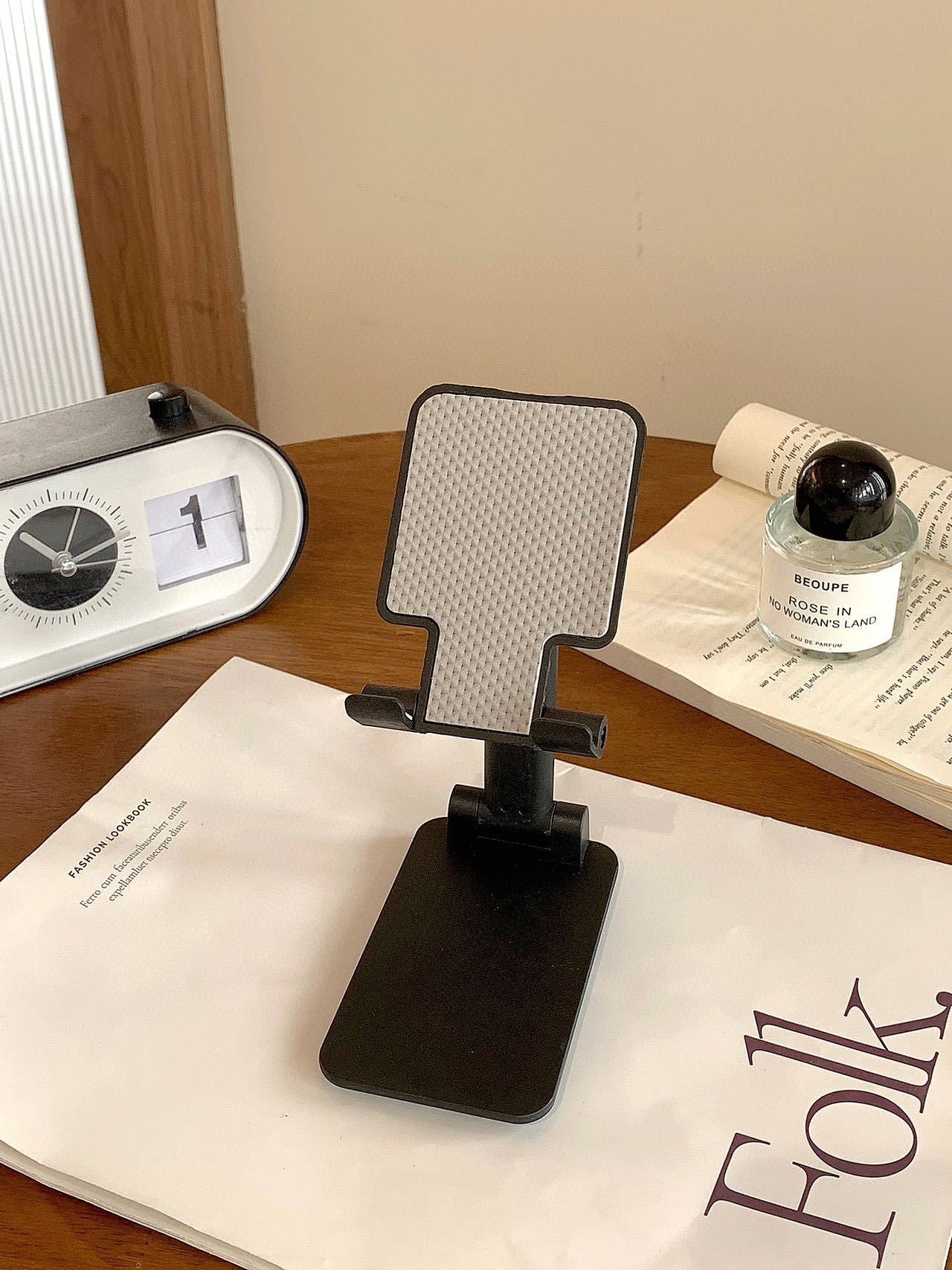 Foldable Portable Adjustable Phone Stand For Desk Compatible With IPhone And All Smartphones 7