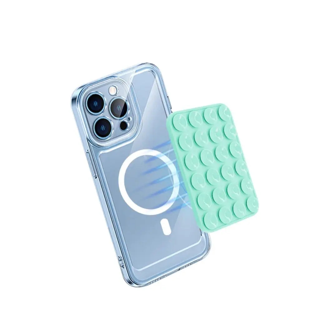 Suction Cup Silicone Magnet Wall Mount Stand IPhone Universal Bracket New Magnetic Phone Holder For 3