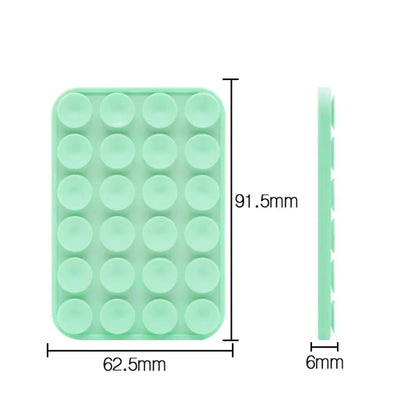 Suction Cup Silicone Magnet Wall Mount Stand IPhone Universal Bracket New Magnetic Phone Holder For 5