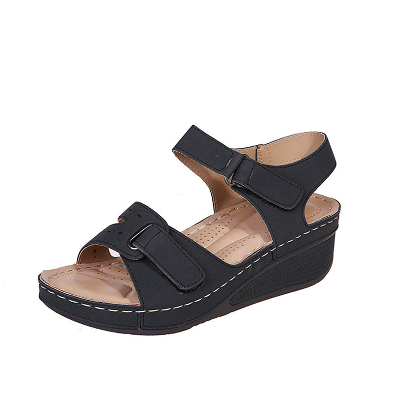 Slip On Open Toe Walking Shoes Women New Sandals Shoes Female Casual Heels Party Slippers 4