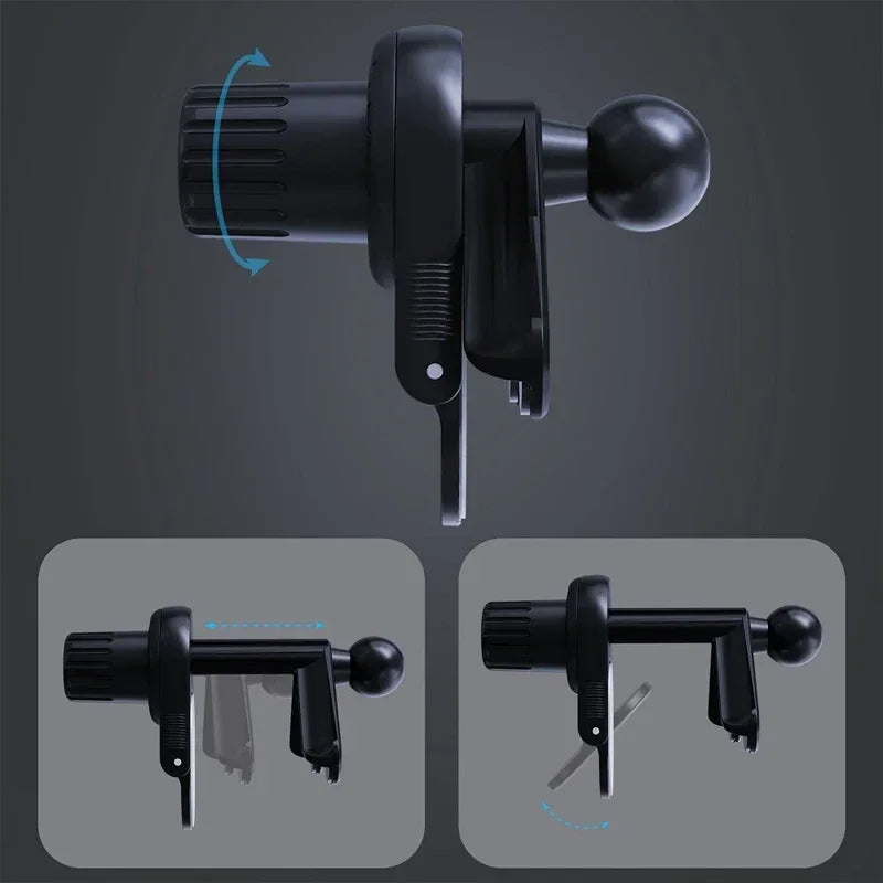 360 Degree Rotation Universal Magnetic Phone Holder for Car, Strong Magnet Car Mount for iPhone MagSafe, Xiaomi