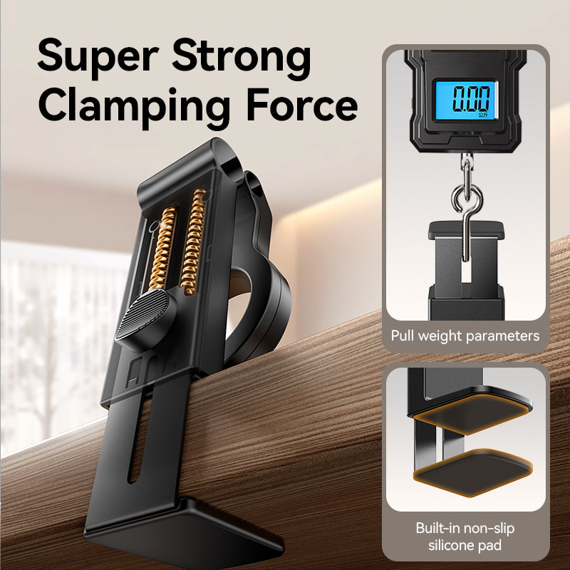 Travel Essentials Magnetic Airplane Phone Holder Hands Free Airplane Phone Mount Flexible Rotation  4