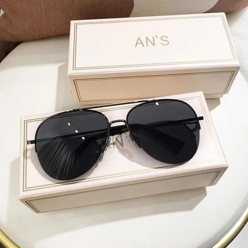 Aviator Metal Frame Sunglasses With UV Protection 11