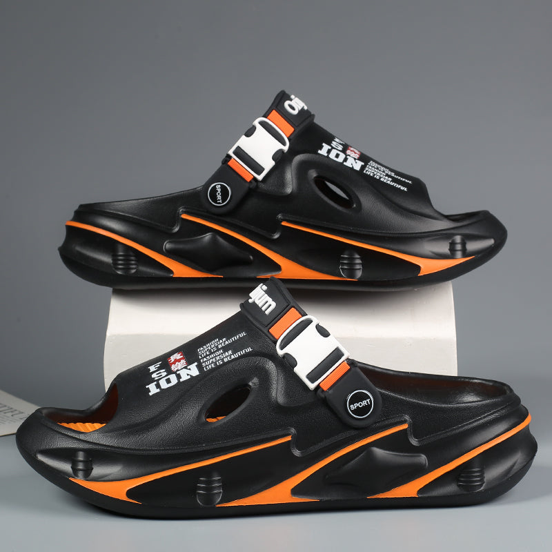 Mens Summer Outdoor Sandals Beach Slippers Comfortable Soft Clogs Casual Shoes For Men Women Garden 2