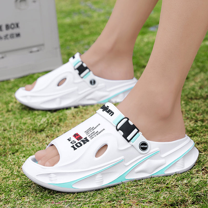 Mens Summer Outdoor Sandals Beach Slippers Comfortable Soft Clogs Casual Shoes For Men Women Garden 3