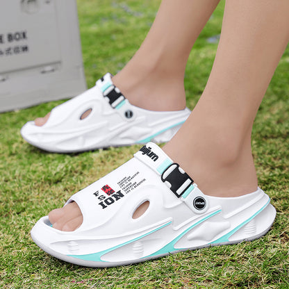 Mens Summer Outdoor Sandals Beach Slippers Comfortable Soft Clogs Casual Shoes For Men Women Garden 3