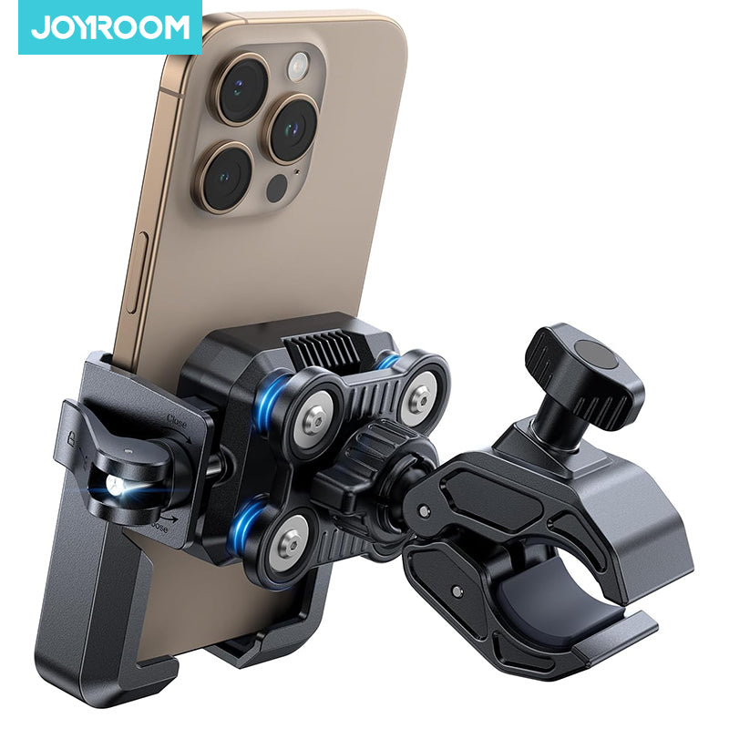 Dual Vibration Dampener, Universal Bike Bicycle Phone Mount, Motorcycle Phone Mount Holder for 4.7 to 7 Inch Phones