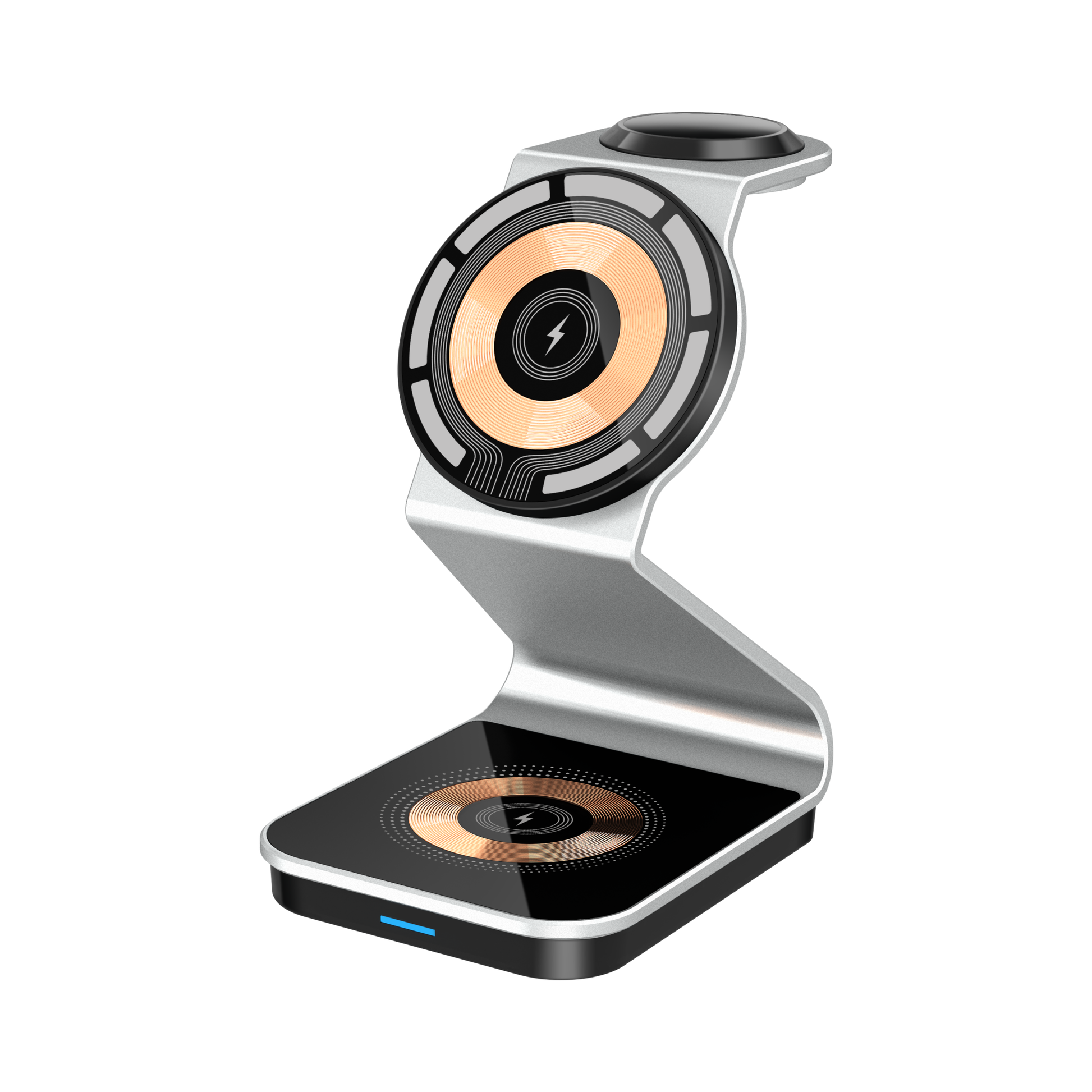 Apple Watch Dual 15W Fast Wireless Charging, 3 in 1 Magnetic Wireless Charger for Magsafe, Xiaomi Iphone