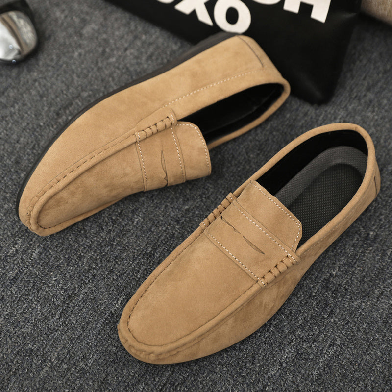 Mens Loafers Lightweight Breathable Canvas Slip On Lazy Shoes Designer Inspired Flat Shoes Comforta