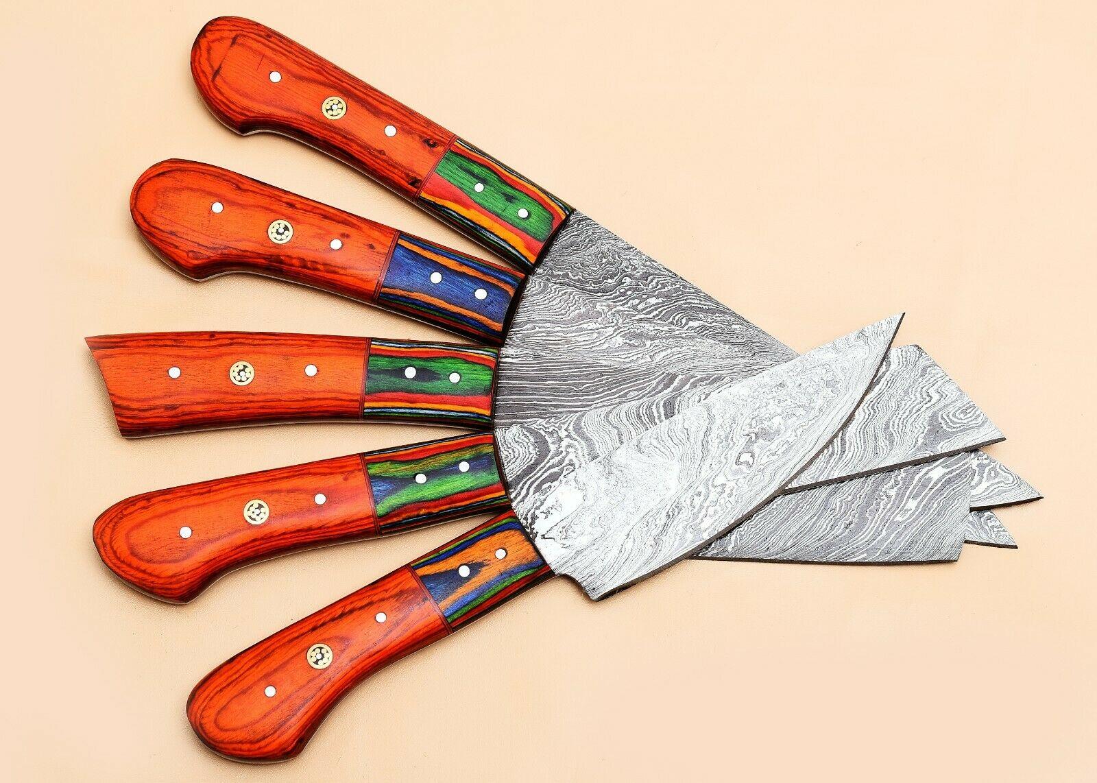 Premium Damascus Steel Chef Knife Set  512 Layer Blades 1