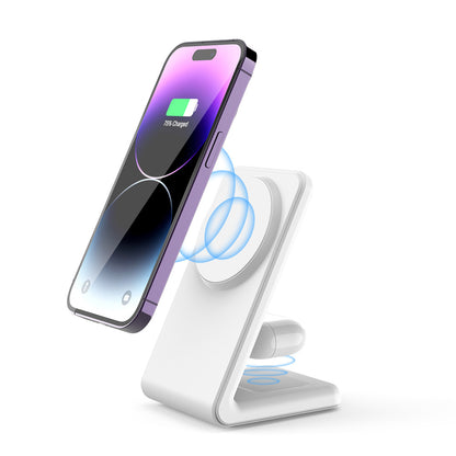 15W Fast Charging Magnetic Wireless Charger for MagSafe Dock Stand, for iPhone