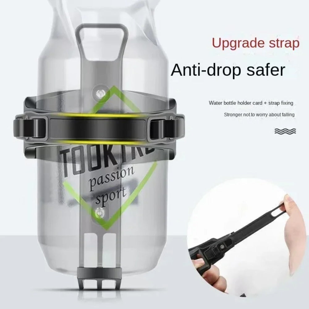 Adjustable Grip Rotatable Bike Water Bottle Cage Multifunction Cycling Beverage Holder For Mountain 2