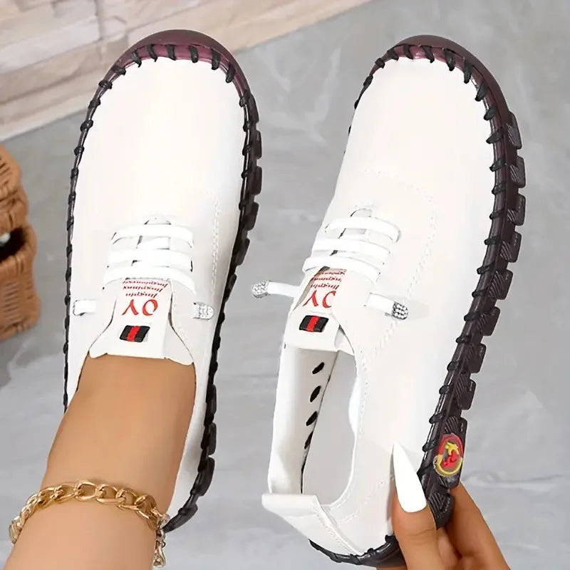 Women Sneakers, Spring Summer Soft-soled Loafers, Breathable Roman Retro Sneakers, Fashion Casual Shoes for Women
