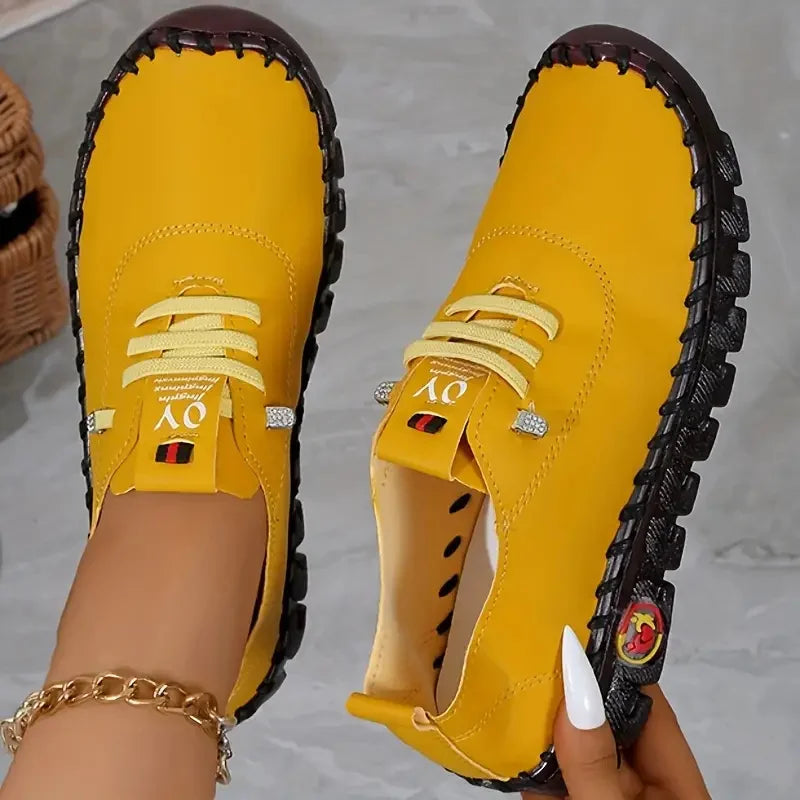 Women Sneakers, Spring Summer Soft-soled Loafers, Breathable Roman Retro Sneakers, Fashion Casual Shoes for Women