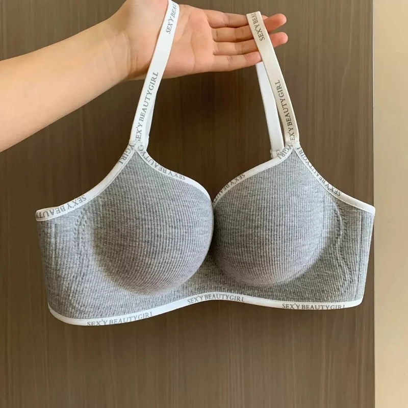 Seamless Invisible Bralette, Wireless Push Up Bra with 3D Pads, Anti Sagging Comfort for Small Chest, No Trace Underwear