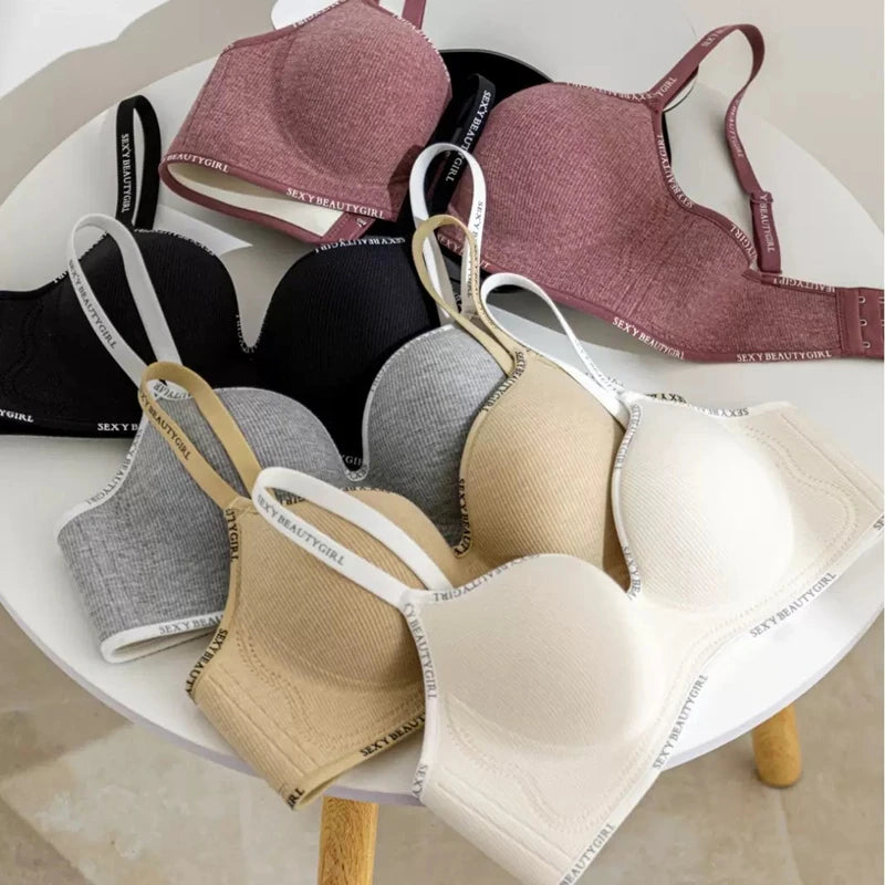 Seamless Invisible Bralette, Wireless Push Up Bra with 3D Pads, Anti Sagging Comfort for Small Chest, No Trace Underwear