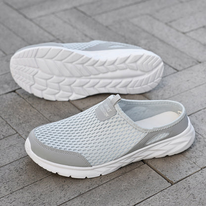 Lightweight Summer Sport Casual Shoes For Men Breathable Slip On Loafers Barefoot Sneakers Soft Sol 2