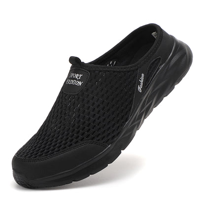 Lightweight Summer Sport Casual Shoes For Men Breathable Slip On Loafers Barefoot Sneakers Soft Sol 8