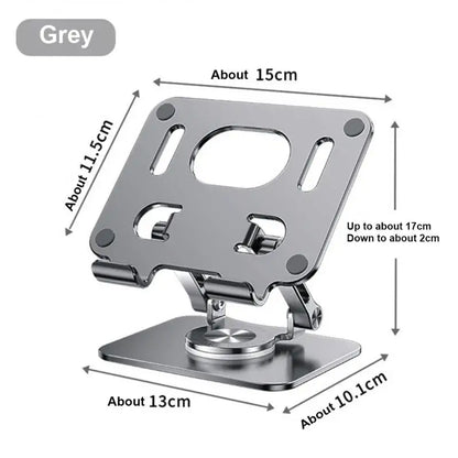 Adjustable Foldable Tablet Holder For IPad 360 Rotation Aluminum Phone Stand Compatible With IPad P 6
