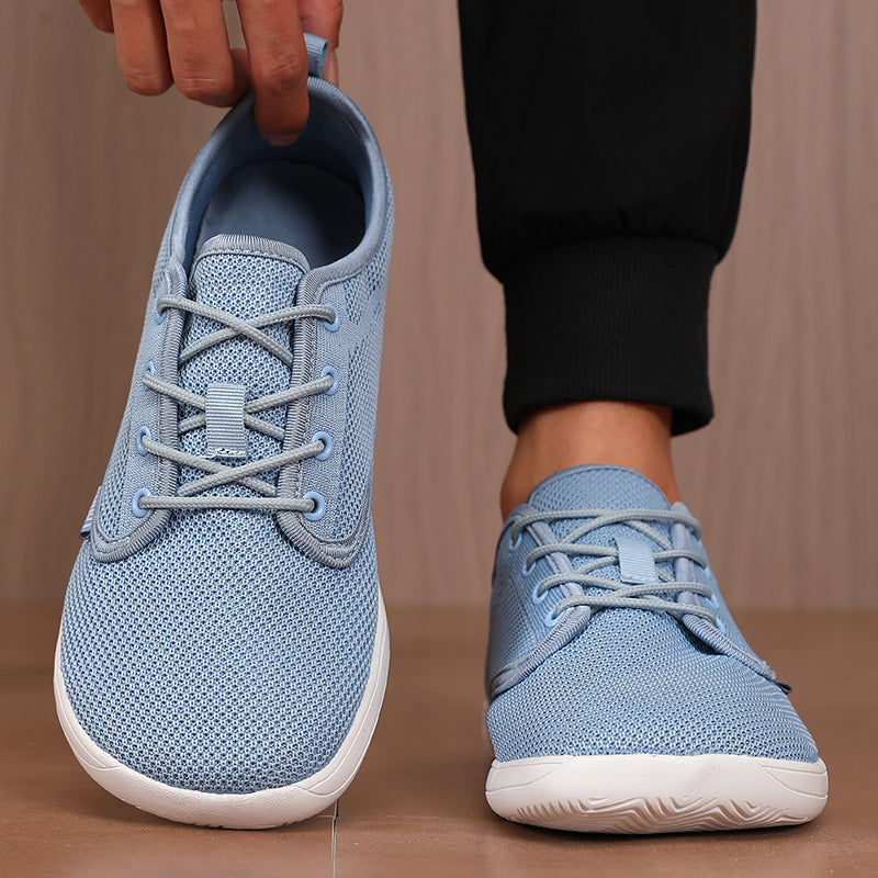 Universal Mesh Breathable Sports Shoes For Men And Women Simple Wide Footed Lightweight Casual Flat 7