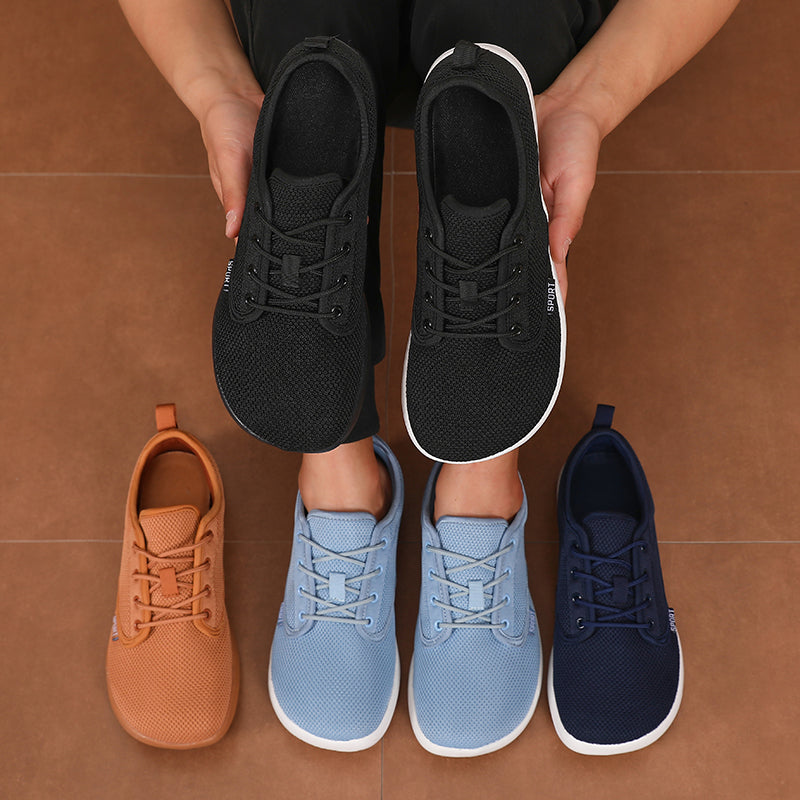 Universal Mesh Breathable Sports Shoes for Men and Women, Simple Wide Footed Lightweight Casual Flat Shoes, Summer Cool