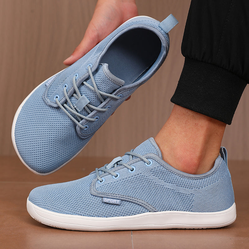 Universal Mesh Breathable Sports Shoes For Men And Women Simple Wide Footed Lightweight Casual Flat 5