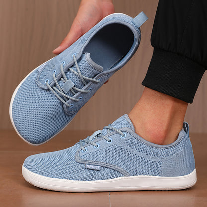 Universal Mesh Breathable Sports Shoes For Men And Women Simple Wide Footed Lightweight Casual Flat 5