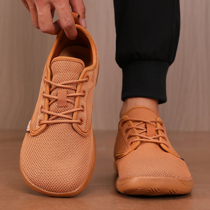 Universal Mesh Breathable Sports Shoes For Men And Women Simple Wide Footed Lightweight Casual Flat 4