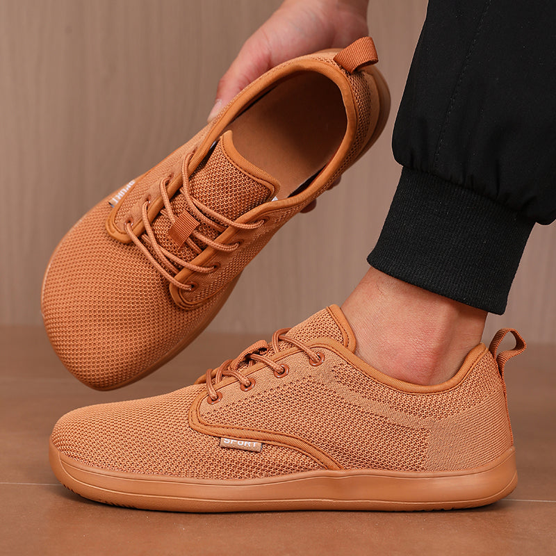 Universal Mesh Breathable Sports Shoes For Men And Women Simple Wide Footed Lightweight Casual Flat 9
