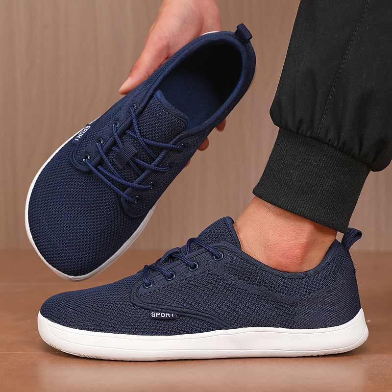 Universal Mesh Breathable Sports Shoes For Men And Women Simple Wide Footed Lightweight Casual Flat 10