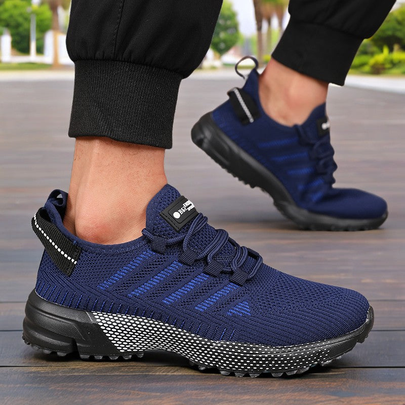 Luxury Male Tenis Masculino New Mens Sneakers Lightweight Breathable Fashion Running Shoes Thick So 1