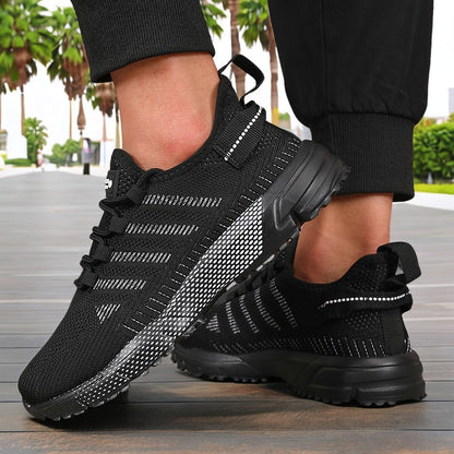 Luxury Male Tenis Masculino New Mens Sneakers Lightweight Breathable Fashion Running Shoes Thick So 6