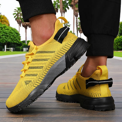 Luxury Male Tenis Masculino New Mens Sneakers Lightweight Breathable Fashion Running Shoes Thick So 8
