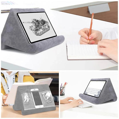 Multi-Angle Reading Stand Sponge Pillow Support, IPad Samsung Huawei Xiaomi Tablet Holder