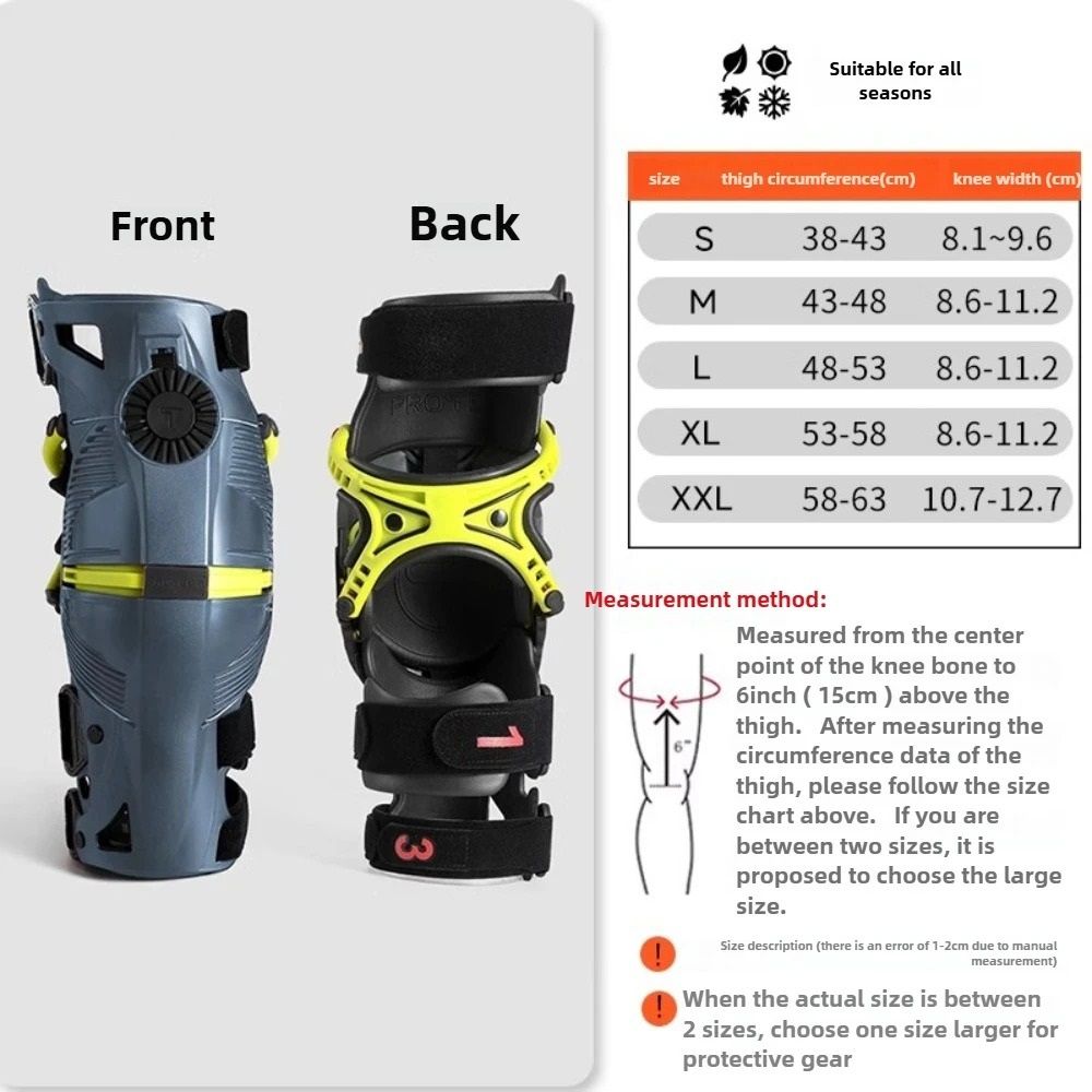 HeavyDuty Motorcycle Knee Protective Pad With Exoskeleton Guard 1