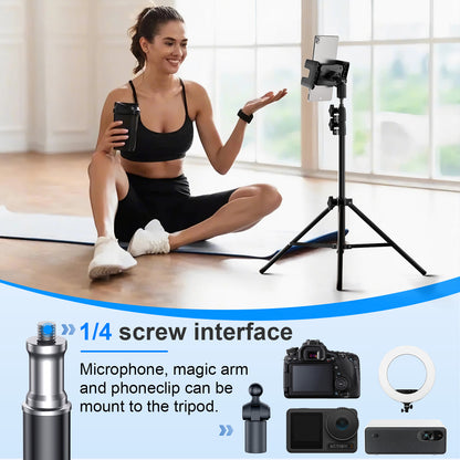 Adjustable Tripod Floor Tablet Stand Holder Mount For IPad Pro 129 Air Mini Xiaomi 413 Inch Lazy Ho 5