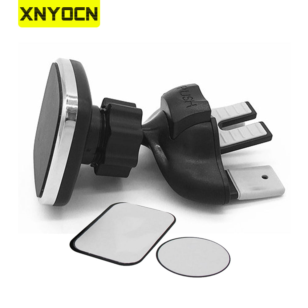Universal Adjustable Mobile Phone Holder, Magnetic Holder Car CD Slot, Air Vent Mount Stand, Cell Phone Bracket