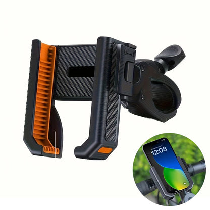 Bicycle Motorcycle Handlebar Mobile Phone Mount Clip GPS Bike Phone Holder Stand Support Shockproof 1