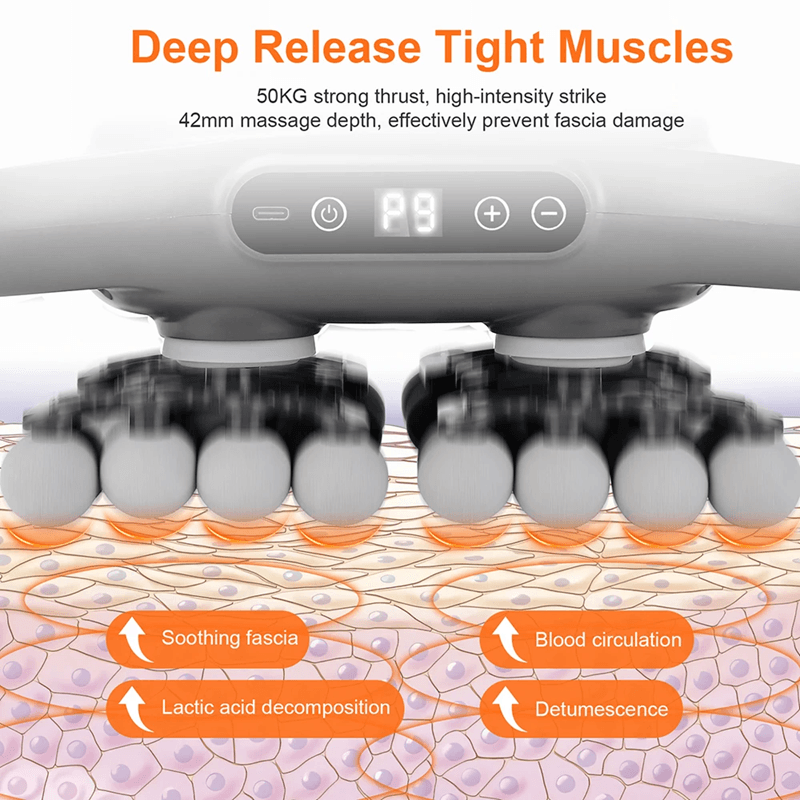 High Frequency Massage Gun With 42 Heads For Deep Tissue And Muscle Relief 3