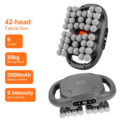 High Frequency Massage Gun With 42 Heads For Deep Tissue And Muscle Relief 8