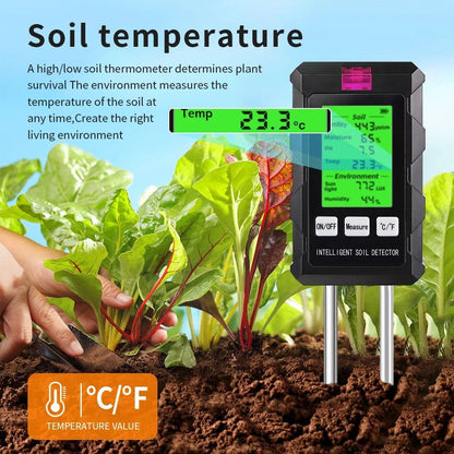 6 In 1 Digital Soil Tester Multifunction Garden Meter 4
