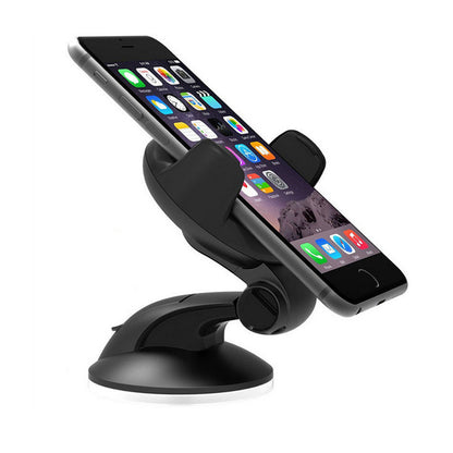 Mobile Phone Holder Stand in Car, Sucker Car Phone Holder, No Magnetic GPS Mount Support for iPhone 12 Xiaomi Samsung