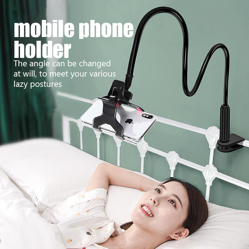 Flexible Lazy Holder, Universal Smartphone Stand, Adjustable Home Bed Mount Bracket