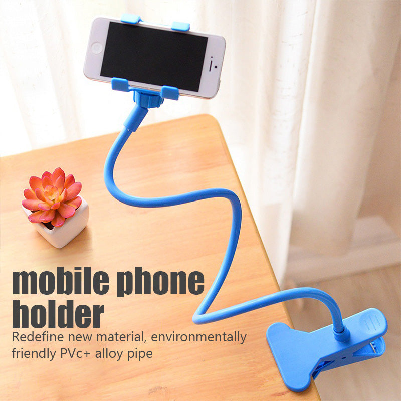 Flexible Lazy Holder, Universal Smartphone Stand, Adjustable Home Bed Mount Bracket