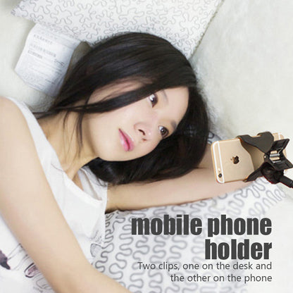 Flexible Lazy Holder, Universal Smartphone Stand, Adjustable Home Bed Mount Bracket