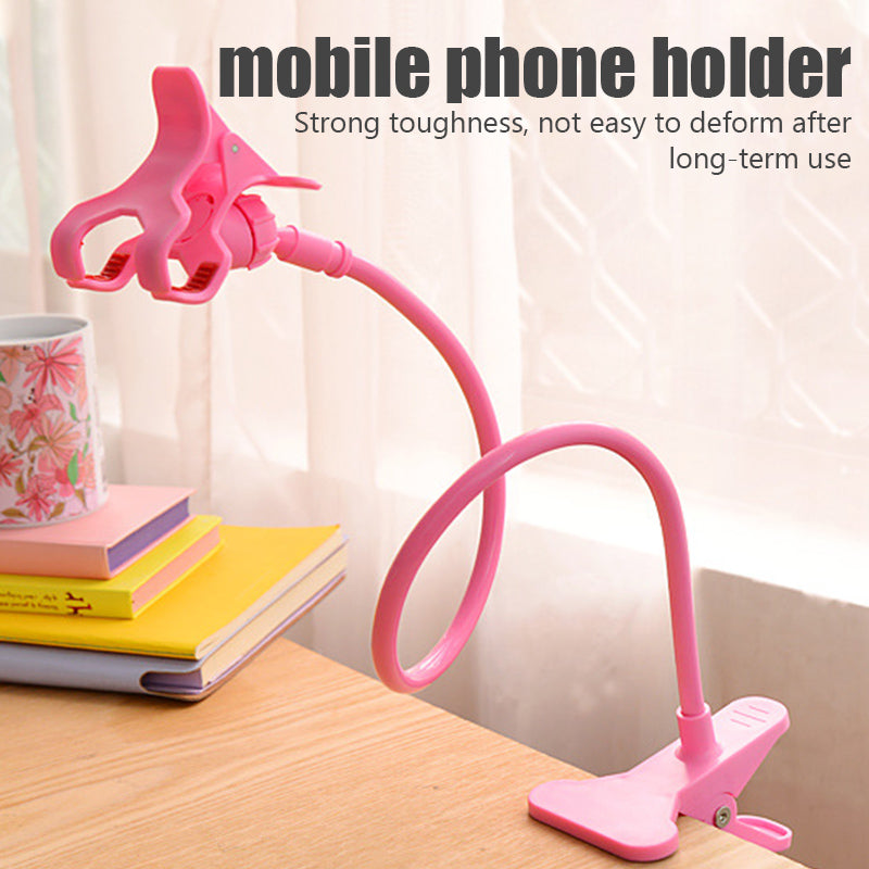 Flexible Lazy Holder, Universal Smartphone Stand, Adjustable Home Bed Mount Bracket