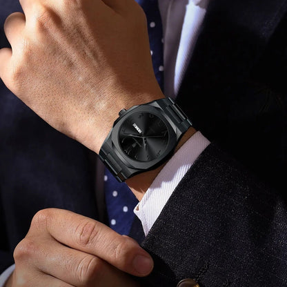 Mens Military Style Watch With Weekday Calendar And Waterproof Design 1