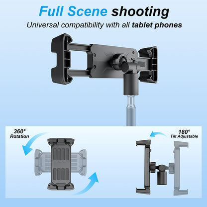 Foldable Portable Universal Mount Adjustable Tripod Tablet Floor Stand 360 Rotating Holder For 414  1