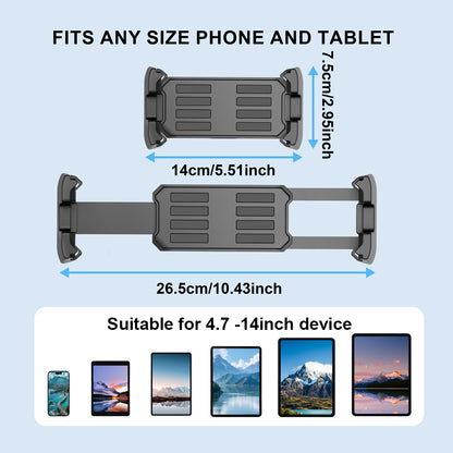 Foldable Portable Universal Mount Adjustable Tripod Tablet Floor Stand 360 Rotating Holder For 414  2