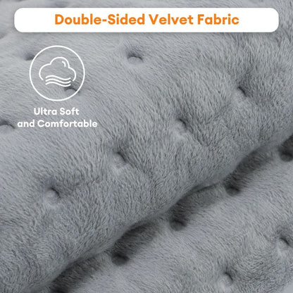 Electric Microplush Heating Therapy Pad For Back Waist  Abdomen 3